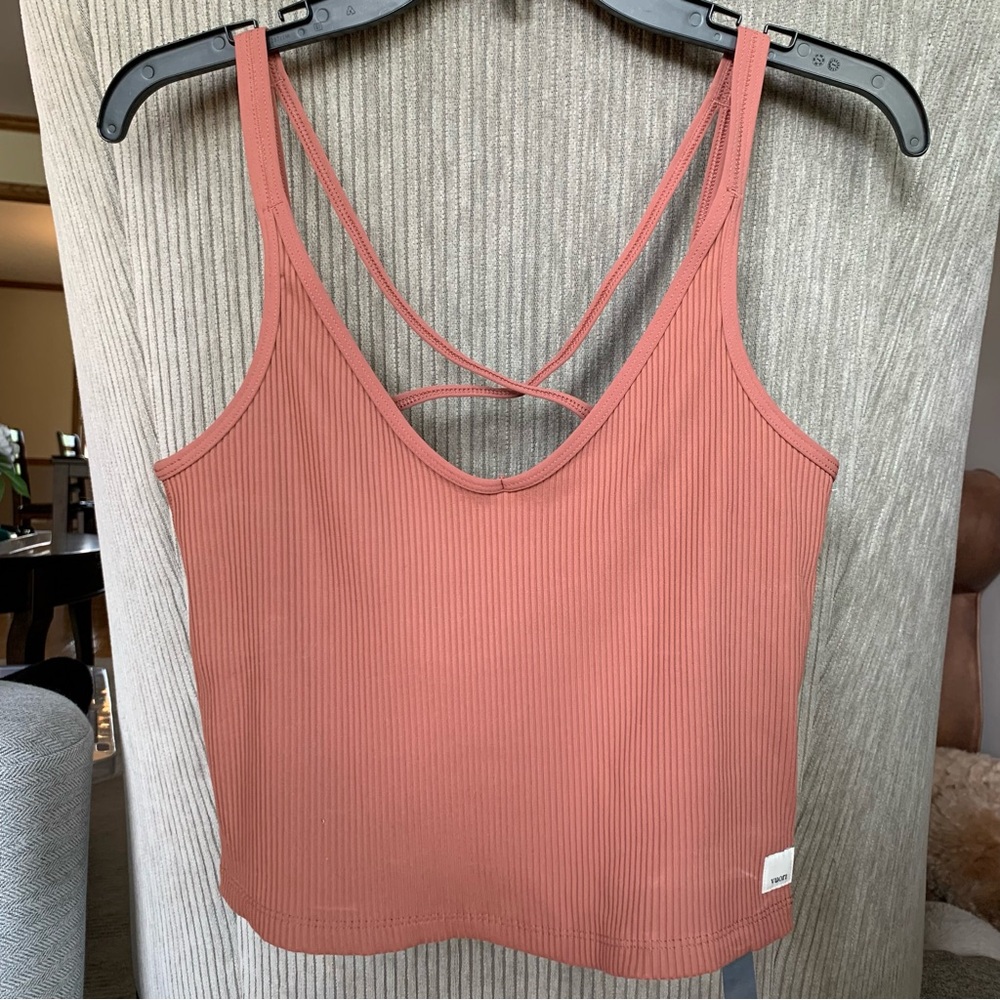 Vuori Rib Crop Tank Top